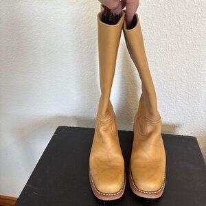 frye banana campus boots